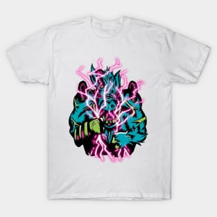 Electric Monster Power Blue T-Shirt